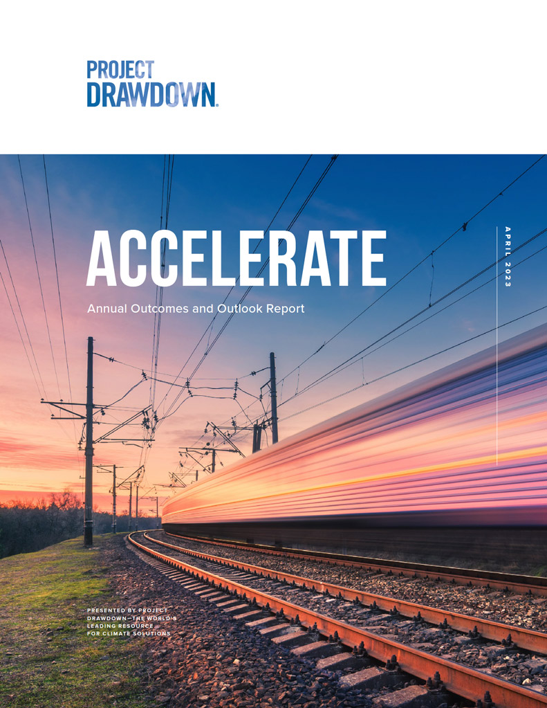 Cover of the Project Drawdown 2022 Annual Update
