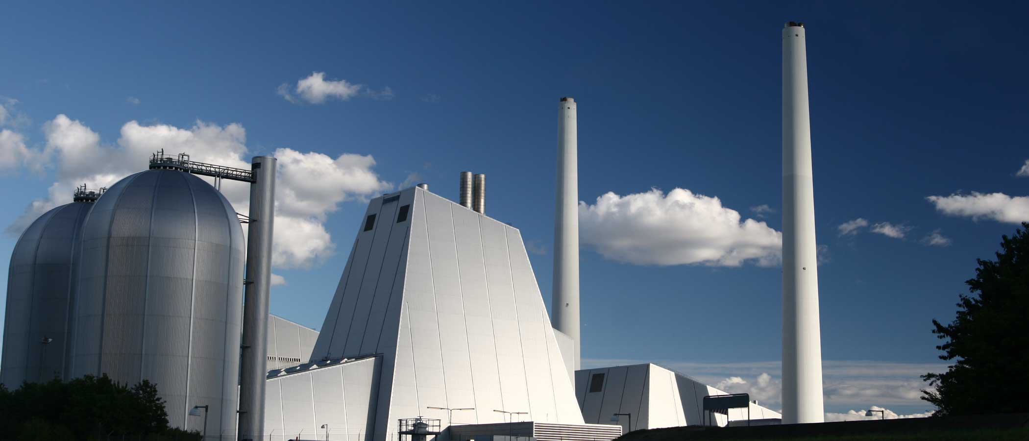 A modern power plant