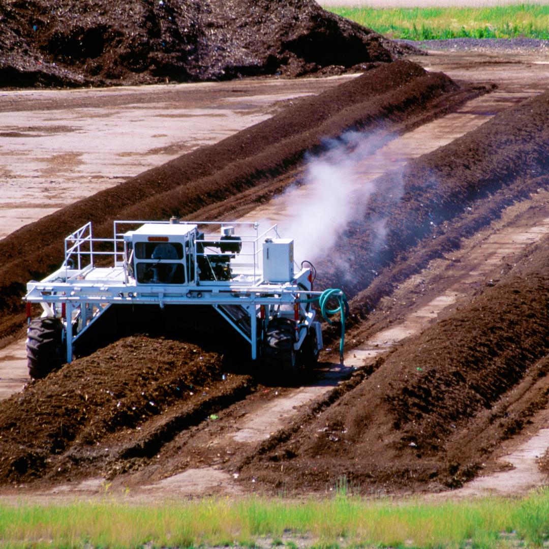 Centralized composting facility
