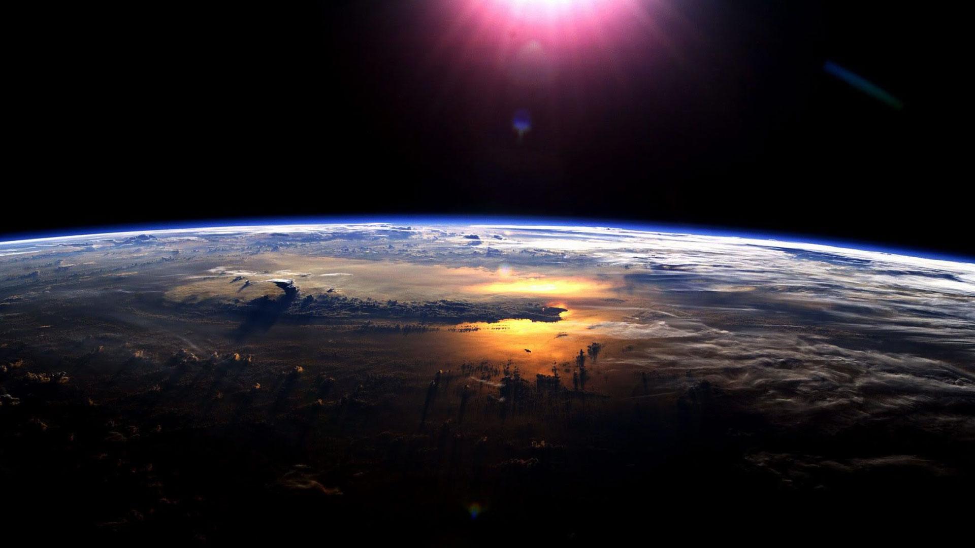 Sunrise over the Earth